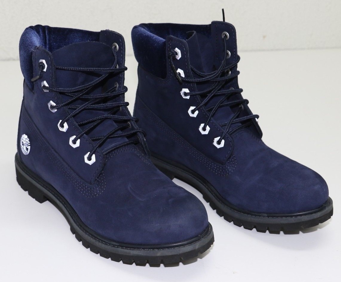 blue velvet timberlands